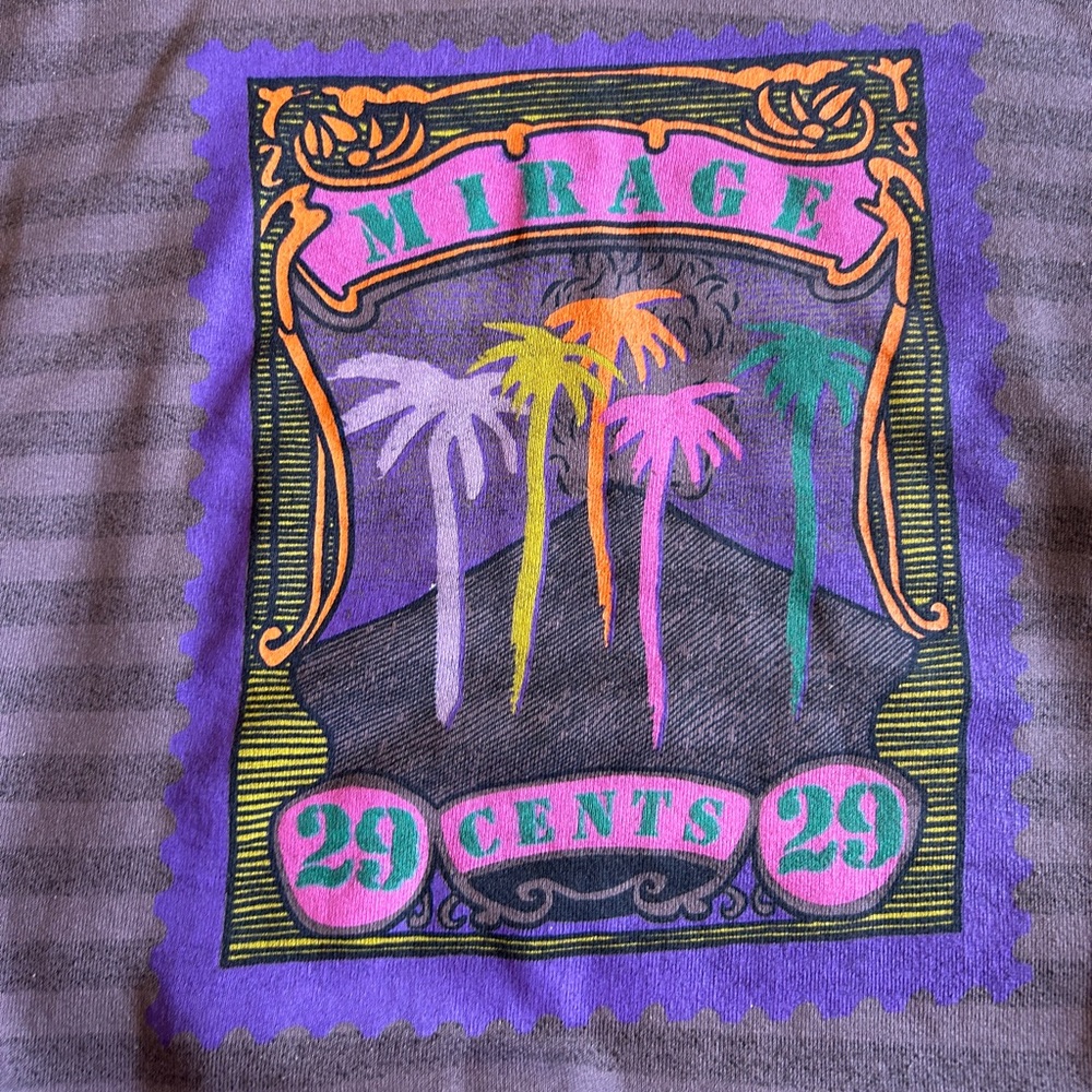H.L Miller Gold Graphic Men's Sweater - Purple Size XL - Picture 4 of 9